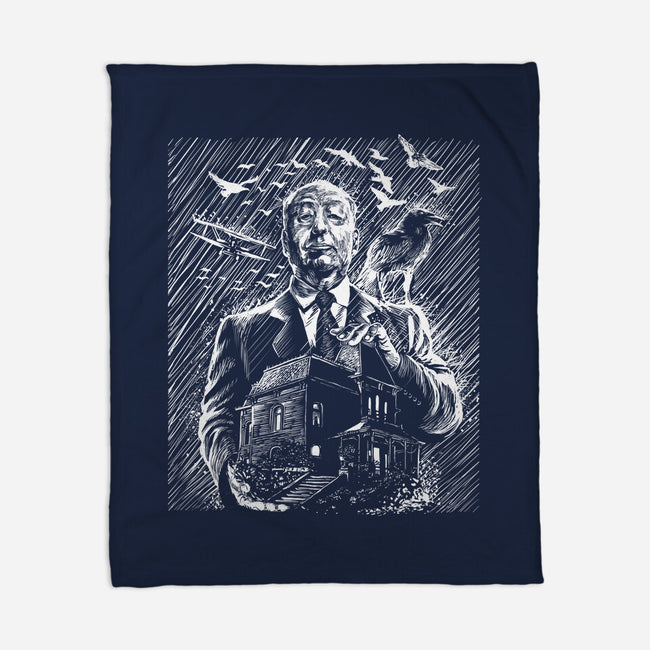 Alfred Under The Rain-None-Fleece-Blanket-zascanauta