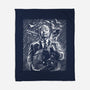 Alfred Under The Rain-None-Fleece-Blanket-zascanauta