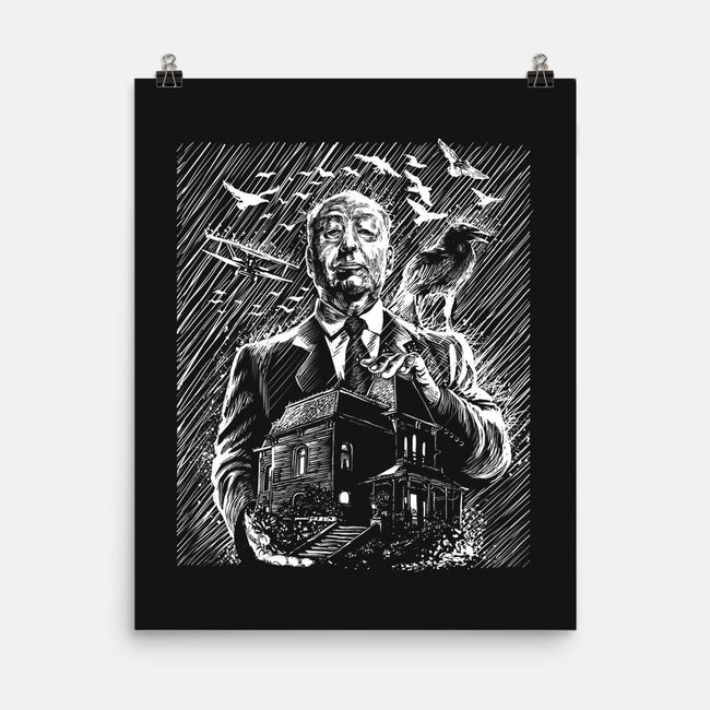 Alfred Under The Rain-None-Matte-Poster-zascanauta