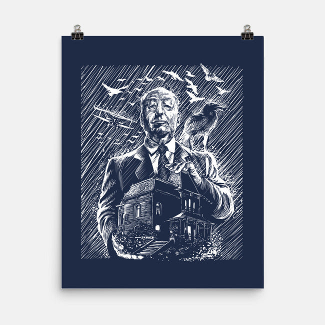 Alfred Under The Rain-None-Matte-Poster-zascanauta