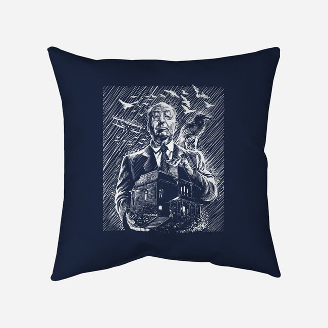 Alfred Under The Rain-None-Removable Cover w Insert-Throw Pillow-zascanauta