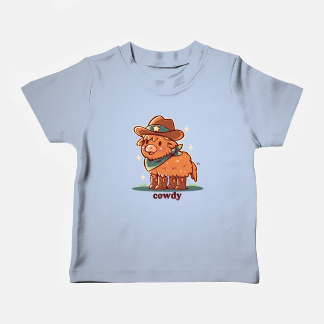 Howdy Cowdy-Baby-Basic-Tee-TechraNova