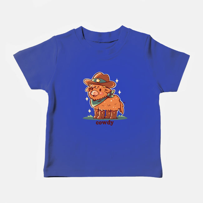 Howdy Cowdy-Baby-Basic-Tee-TechraNova