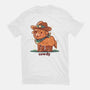 Howdy Cowdy-Womens-Fitted-Tee-TechraNova