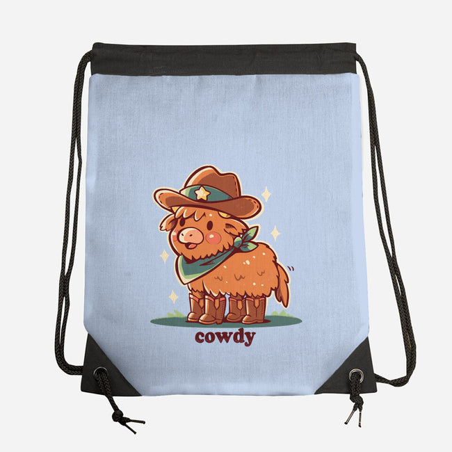 Howdy Cowdy-None-Drawstring-Bag-TechraNova