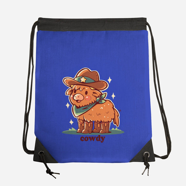Howdy Cowdy-None-Drawstring-Bag-TechraNova