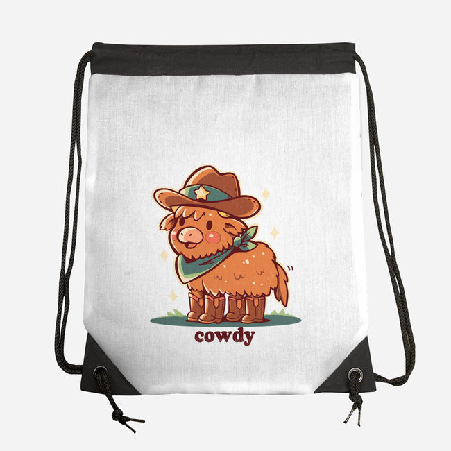 Howdy Cowdy-None-Drawstring-Bag-TechraNova