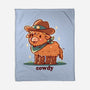 Howdy Cowdy-None-Fleece-Blanket-TechraNova