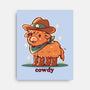 Howdy Cowdy-None-Stretched-Canvas-TechraNova