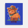 Howdy Cowdy-None-Stretched-Canvas-TechraNova