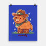 Howdy Cowdy-None-Matte-Poster-TechraNova