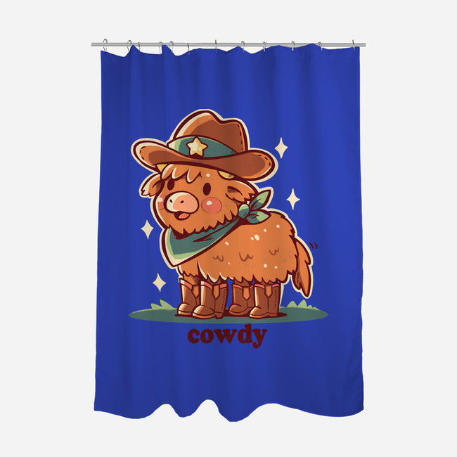Howdy Cowdy-None-Polyester-Shower Curtain-TechraNova