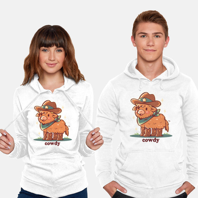 Howdy Cowdy-Unisex-Pullover-Sweatshirt-TechraNova
