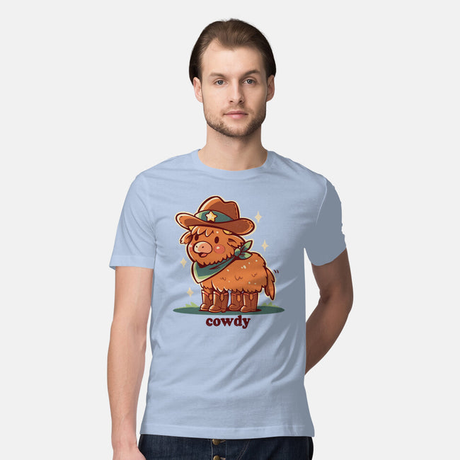 Howdy Cowdy-Mens-Premium-Tee-TechraNova