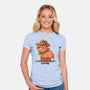 Howdy Cowdy-Womens-Fitted-Tee-TechraNova