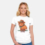 Howdy Cowdy-Womens-Fitted-Tee-TechraNova