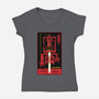 Mistah Devil-Womens-V-Neck-Tee-BadBox
