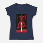 Mistah Devil-Womens-V-Neck-Tee-BadBox