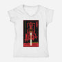 Mistah Devil-Womens-V-Neck-Tee-BadBox
