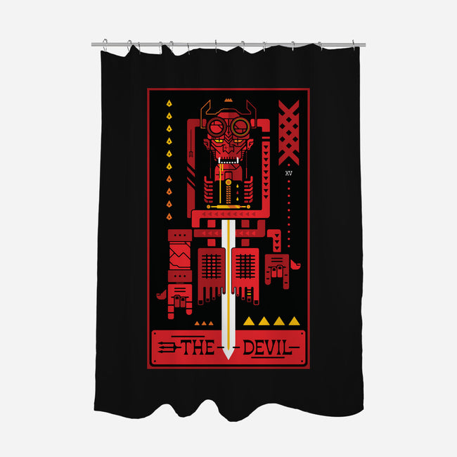Mistah Devil-None-Polyester-Shower Curtain-BadBox