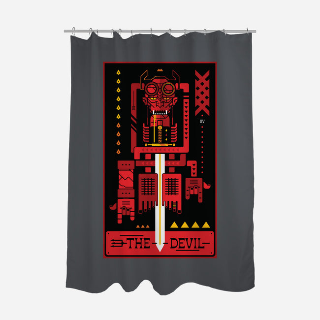 Mistah Devil-None-Polyester-Shower Curtain-BadBox
