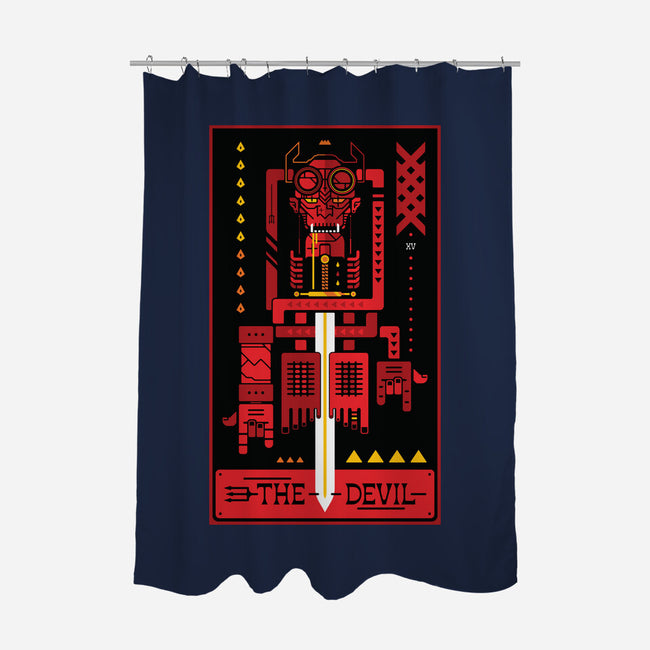 Mistah Devil-None-Polyester-Shower Curtain-BadBox