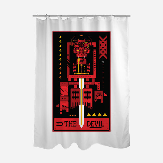 Mistah Devil-None-Polyester-Shower Curtain-BadBox