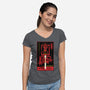 Mistah Devil-Womens-V-Neck-Tee-BadBox
