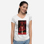 Mistah Devil-Womens-V-Neck-Tee-BadBox