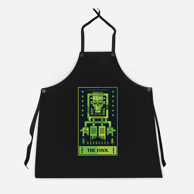 Frank The Fool-Unisex-Kitchen-Apron-BadBox