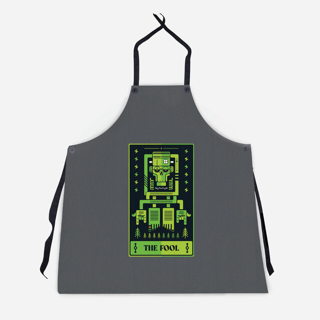 Frank The Fool-Unisex-Kitchen-Apron-BadBox