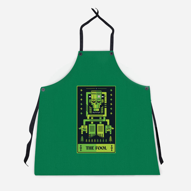 Frank The Fool-Unisex-Kitchen-Apron-BadBox