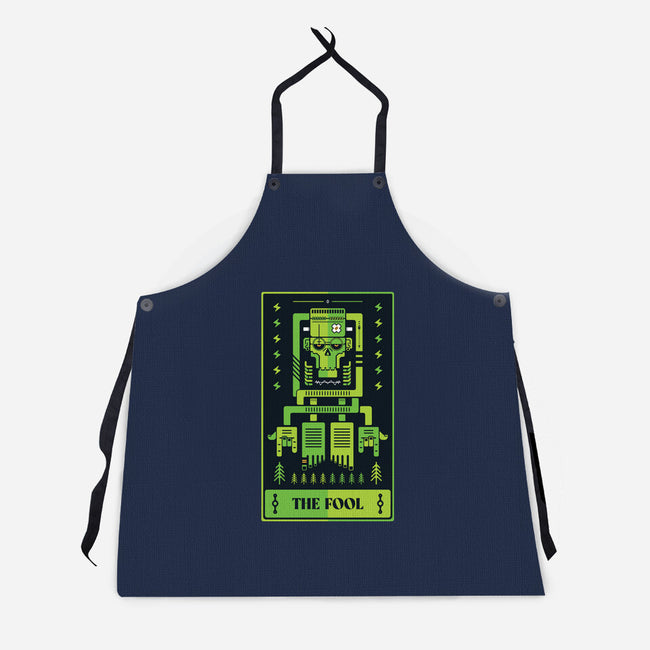 Frank The Fool-Unisex-Kitchen-Apron-BadBox