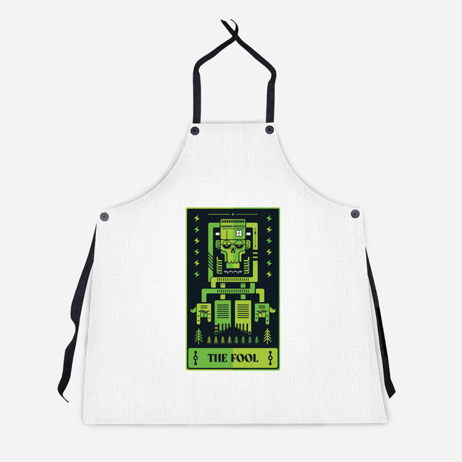 Frank The Fool-Unisex-Kitchen-Apron-BadBox