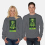 Frank The Fool-Unisex-Crew Neck-Sweatshirt-BadBox