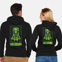 Frank The Fool-Unisex-Zip-Up-Sweatshirt-BadBox