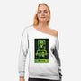 Frank The Fool-Womens-Off Shoulder-Sweatshirt-BadBox