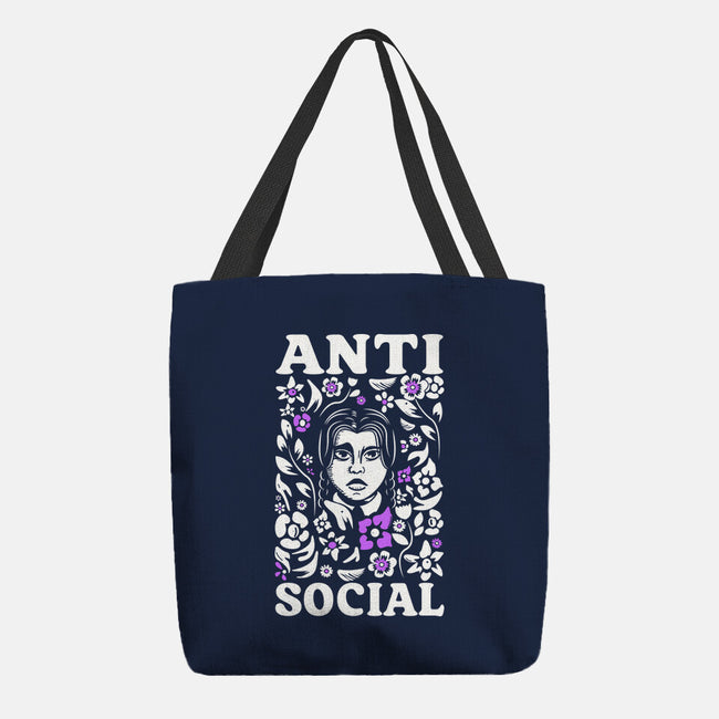 Anti Social-None-Basic Tote-Bag-piercek26