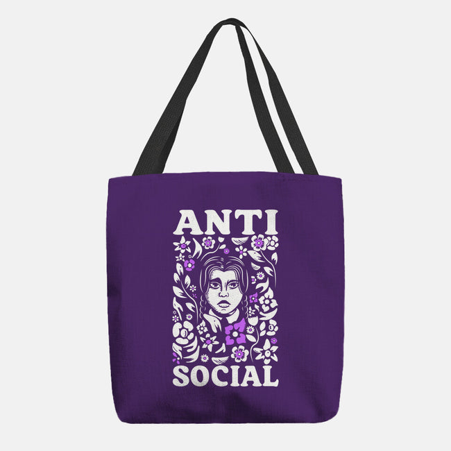 Anti Social-None-Basic Tote-Bag-piercek26