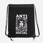 Anti Social-None-Drawstring-Bag-piercek26