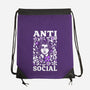 Anti Social-None-Drawstring-Bag-piercek26