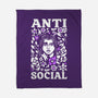 Anti Social-None-Fleece-Blanket-piercek26