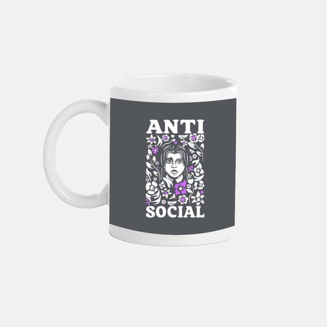 Anti Social-None-Mug-Drinkware-piercek26