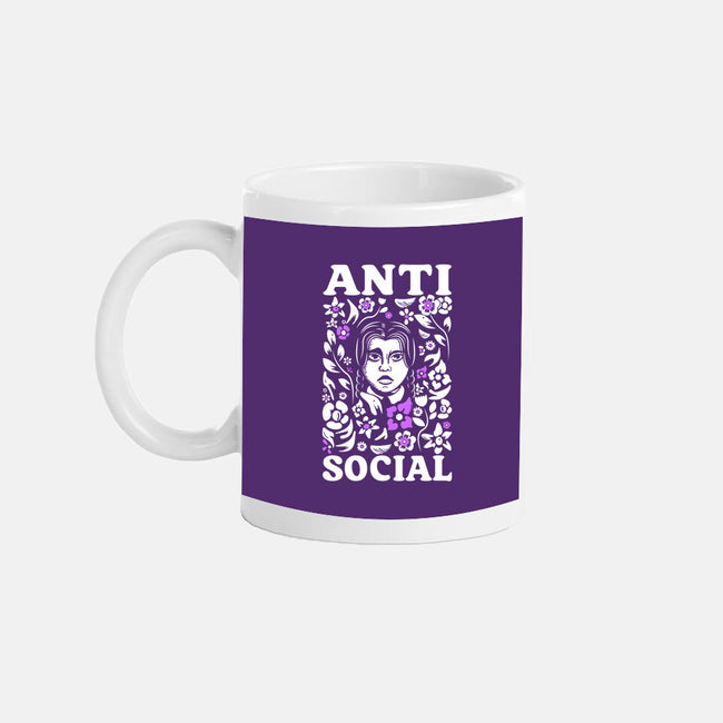 Anti Social-None-Mug-Drinkware-piercek26