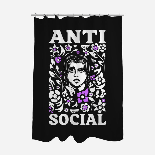 Anti Social-None-Polyester-Shower Curtain-piercek26