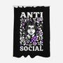 Anti Social-None-Polyester-Shower Curtain-piercek26