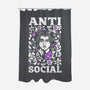 Anti Social-None-Polyester-Shower Curtain-piercek26