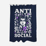 Anti Social-None-Polyester-Shower Curtain-piercek26