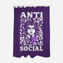 Anti Social-None-Polyester-Shower Curtain-piercek26