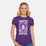 Anti Social-Womens-Fitted-Tee-piercek26